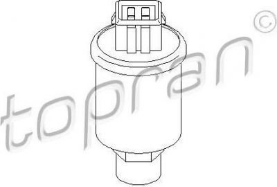 Topran 108 661 пневматический выключатель, кондиционер на VW GOLF IV (1J1)