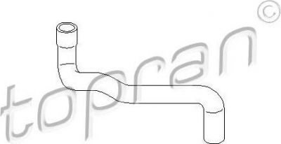 Topran 109 010 шланг радиатора на SEAT TOLEDO I (1L)