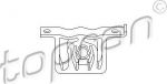 Topran 109 051 кронштейн, глушитель на VW GOLF IV (1J1)