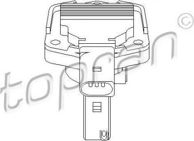 Topran 109 242 датчик, уровень моторного масла на VW GOLF IV (1J1)