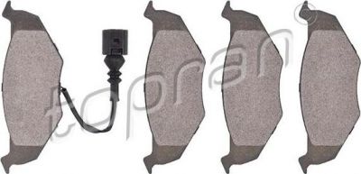 Topran 109 461 комплект тормозных колодок, дисковый тормоз на VW POLO (9N_)
