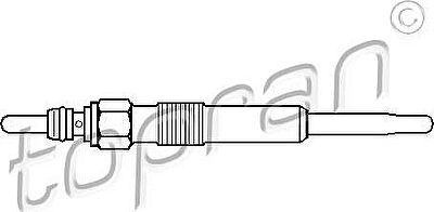 Topran 109 480 свеча накаливания на VW MULTIVAN V (7HM, 7HN, 7HF, 7EF, 7EM, 7EN)