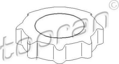 Topran 109 519 поворотная ручка, регулировка спинки сидения на VW GOLF IV (1J1)