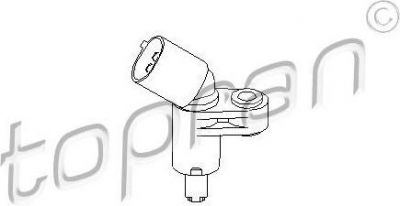Topran 109 752 датчик, частота вращения колеса на VW BORA универсал (1J6)