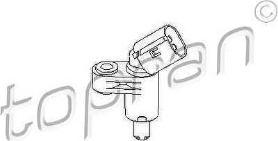 Topran 109 753 датчик, частота вращения колеса на VW BORA универсал (1J6)
