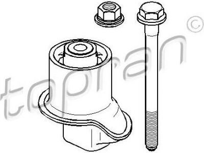 Topran 109 783 комплект подшипника, балка моста на VW GOLF III (1H1)