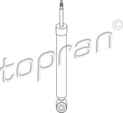 Topran 110 156 амортизатор на AUDI A3 (8P1)
