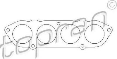 Topran 110 373 прокладка, впускной коллектор на SKODA OCTAVIA Combi (1U5)