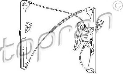 Topran 110 453 подъемное устройство для окон на AUDI A4 (8D2, B5)