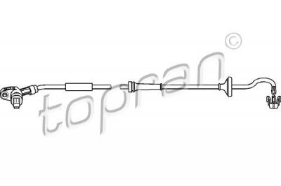 Topran 110 489 датчик, частота вращения колеса на SEAT CORDOBA Vario (6K5)