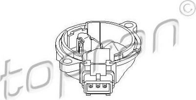 Topran 110 573 датчик частоты вращения, управление двигателем на VW PASSAT (3B3)