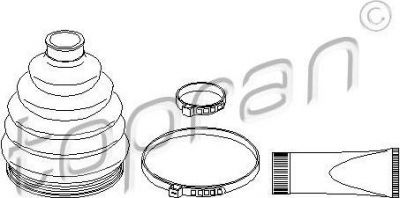Topran 110 861 комплект пылника, приводной вал на VW PASSAT Variant (3B6)