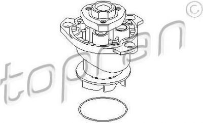 Topran 110 927 водяной насос на VW TRANSPORTER V c бортовой платформой/ходовая часть (7JD, 7JE,