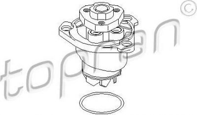 Topran 110 929 водяной насос на VW PASSAT Variant (3B6)