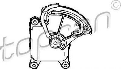 Topran 111 099 регулировочный элемент, смесительный клапан на VW PASSAT Variant (3B6)