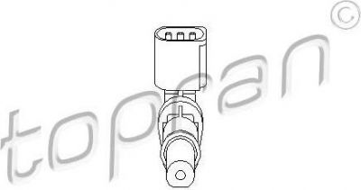 Topran 111 399 датчик частоты вращения, управление двигателем на SKODA OCTAVIA (1Z3)