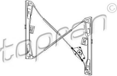 Topran 111 703 подъемное устройство для окон на SEAT IBIZA IV (6L1)