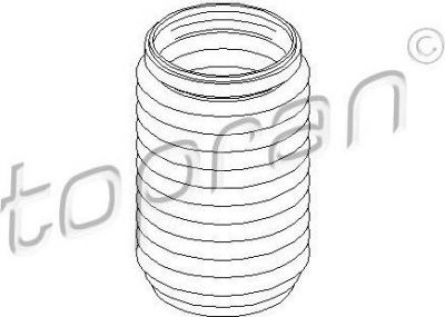 Topran 111 744 защитный колпак / пыльник, амортизатор на AUDI A4 Avant (8D5, B5)