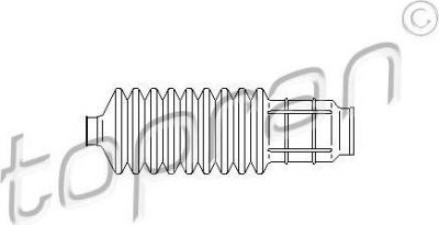 Topran 111 906 пыльник, рулевое управление на SKODA FELICIA I (6U1)