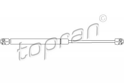 Topran 112 062 газовая пружина, крышка багажник на MAZDA 3 (BL)