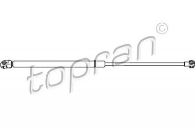 Topran 112 068 газовая пружина, крышка багажник на VW LUPO (6X1, 6E1)