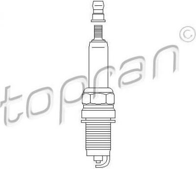 Topran 112 188 свеча зажигания на FORD FOCUS II седан (DA_)