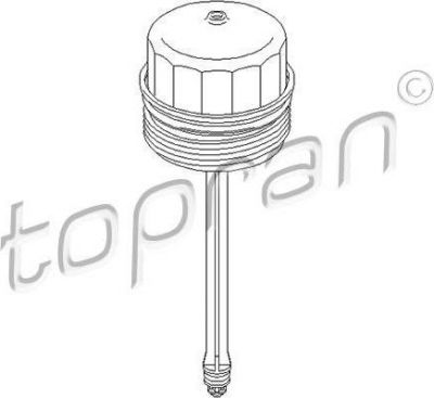 Topran 112 335 крышка, корпус маслянного фильтра на VW PASSAT Variant (3B6)