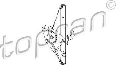 Topran 112 367 подъемное устройство для окон на AUDI A6 Avant (4B5, C5)