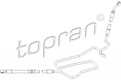 Topran 113 358 гидравлический шланг, рулевое управление на SKODA OCTAVIA Combi (1U5)