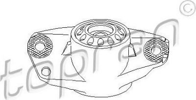 Topran 113 415 опора стойки амортизатора на VW PASSAT (3C2)