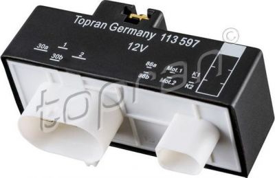 Topran 113 597 реле, вентилятор радиатора на VW GOLF IV (1J1)