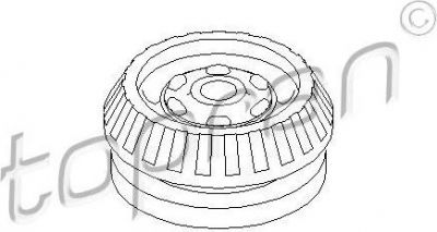 Topran 200 440 опора стойки амортизатора на OPEL OMEGA A (16_, 17_, 19_)
