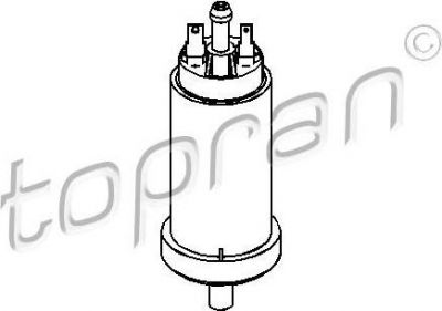 Topran 201 613 топливный насос на OPEL KADETT E фургон (37_, 47_)