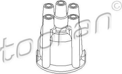 Topran 201 999 крышка распределителя зажигания на OPEL ASCONA C (81_, 86_, 87_, 88_)