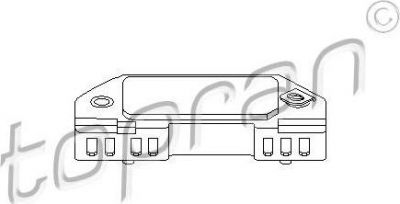 Topran 202 012 коммутатор, система зажигания на OPEL ASCONA C (81_, 86_, 87_, 88_)
