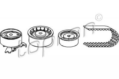 Topran 206 143 комплект ремня грм на OPEL VECTRA B (36_)