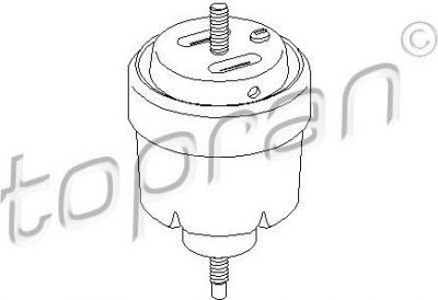 Topran 206 570 подвеска, двигатель на OPEL VECTRA B универсал (31_)