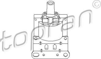 Topran 206 636 катушка зажигания на OPEL ASTRA F универсал (51_, 52_)