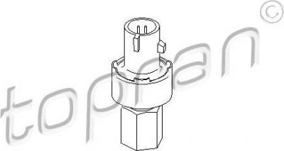 Topran 206 738 пневматический выключатель, кондиционер на OPEL ASTRA F универсал (51_, 52_)