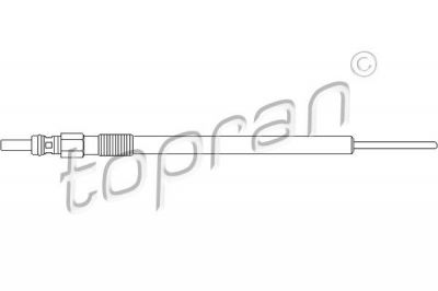 Topran 207 143 свеча накаливания на OPEL VECTRA C универсал