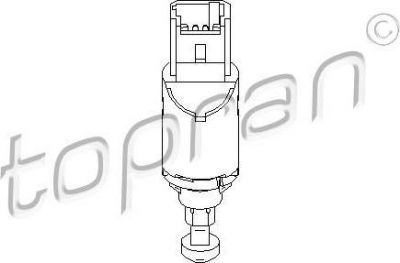 Topran 207 436 выключатель, привод сцепления (tempomat) на NISSAN X-TRAIL (T31)