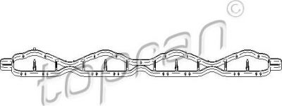 Topran 207 711 прокладка, впускной коллектор на OPEL ASTRA H универсал (L35)