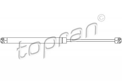 Topran 207 737 газовая пружина, крышка багажник на OPEL ZAFIRA B Van