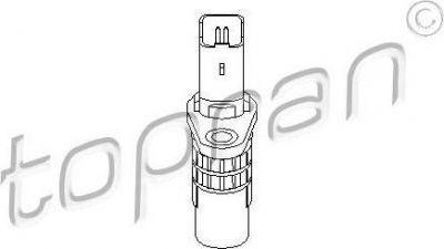 Topran 207 846 датчик импульсов на RENAULT MEGANE II (BM0/1_, CM0/1_)