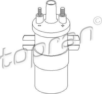 Topran 300 065 катушка зажигания на FORD SIERRA Наклонная задняя часть (GBC, GBG)