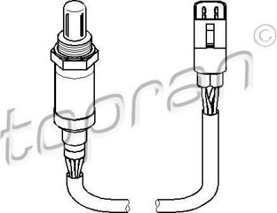 Topran 300 540 лямбда-зонд на FORD KA (RB_)