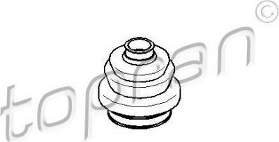 Topran 300 829 пыльник, приводной вал на FORD SCORPIO I (GAE, GGE)