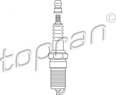 Topran 300 839 свеча зажигания на FORD ESCORT IV (GAF, AWF, ABFT)