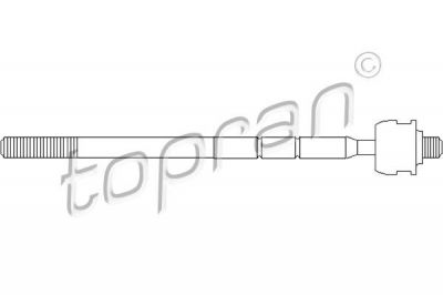 Topran 301 383 осевой шарнир, рулевая тяга на FORD SIERRA Наклонная задняя часть (GBC, GBG)