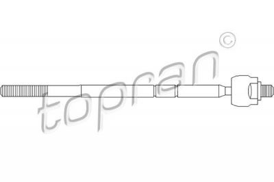 Topran 301 392 осевой шарнир, рулевая тяга на FORD KA (RB_)